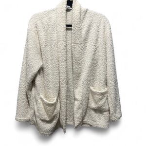 Better Together Cozy Cream Open-Front Cardigan
